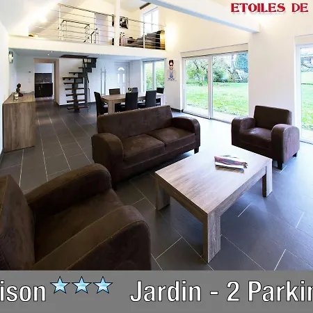 Vakantiehuis Sfk -maison Moderne-jardin-parking-10mn Strasbourg Vendenheim